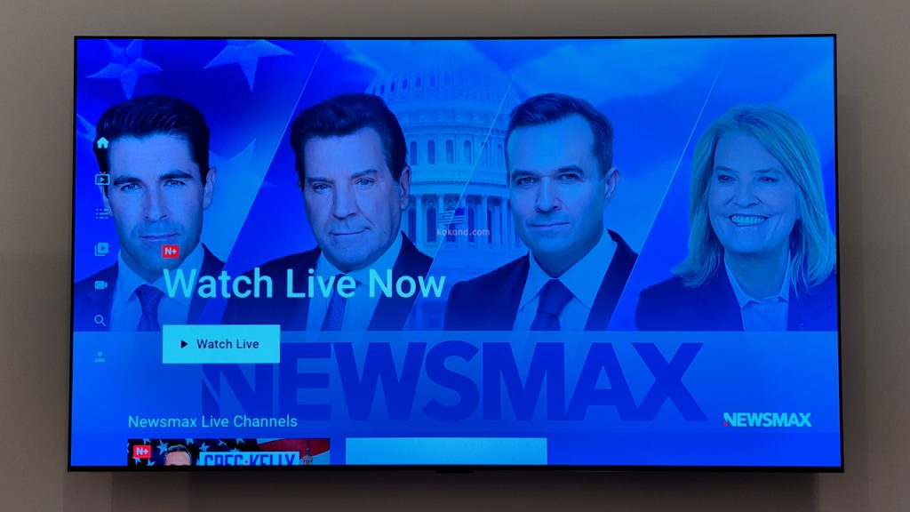 Finally Browse Content on your Newsmax App on LG TV