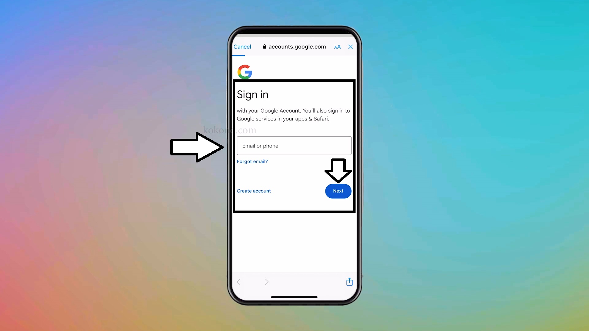 Step 2: Sign In with Your Google Account on the Home App